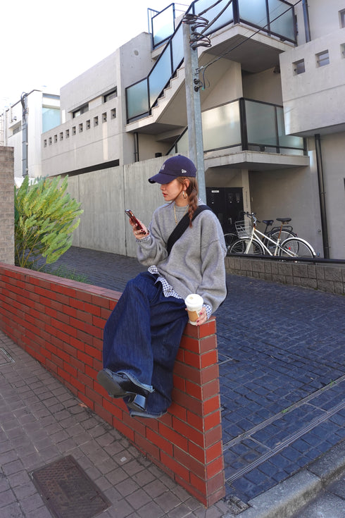 ベーシックルーズニット